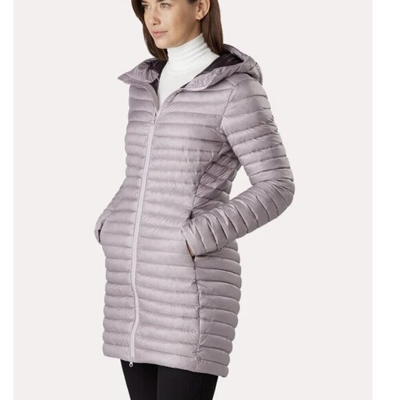Arcteryx Womens Hooded Full Zip Parka Nuri Coat‎ Sz Medium - Picture 1 of 15
